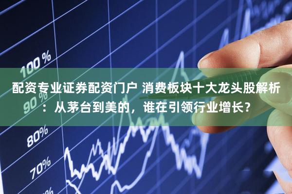 配资专业证券配资门户 消费板块十大龙头股解析：从茅台到美的，谁在引领行业增长？