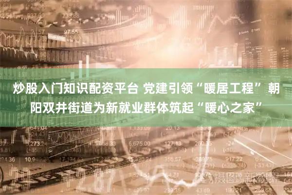 炒股入门知识配资平台 党建引领“暖居工程” 朝阳双井街道为新就业群体筑起“暖心之家”